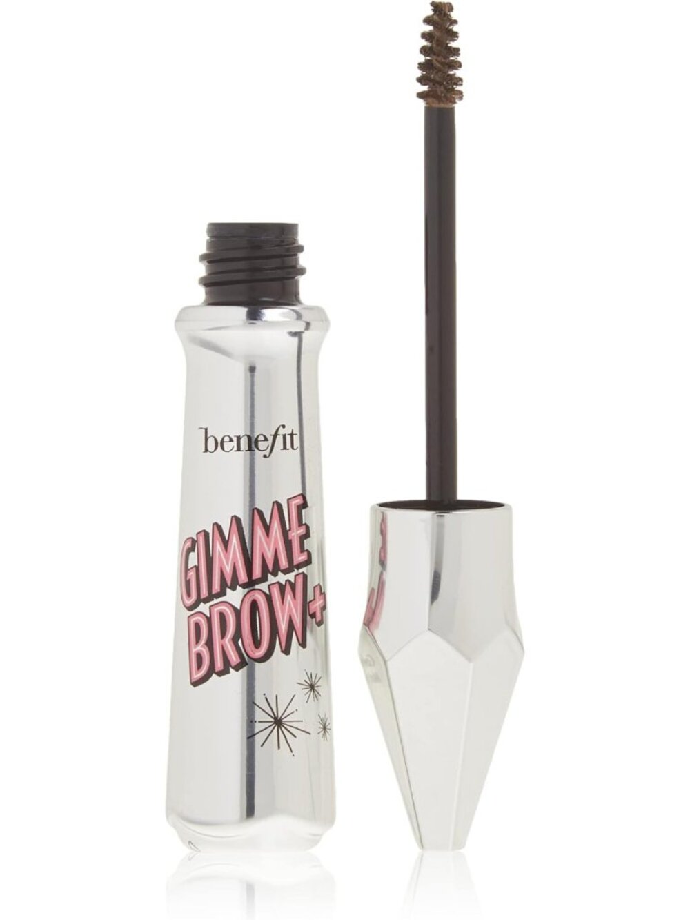 Benefit Gimme Brow Volumizing Fiber Gel # 4 Medium Dark Warm, 0.1 Oz